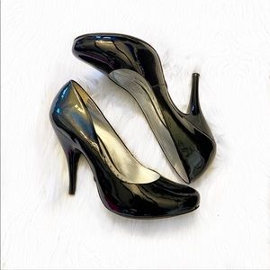 BCBGirls Black Patent Leather Pumps, size 8.5